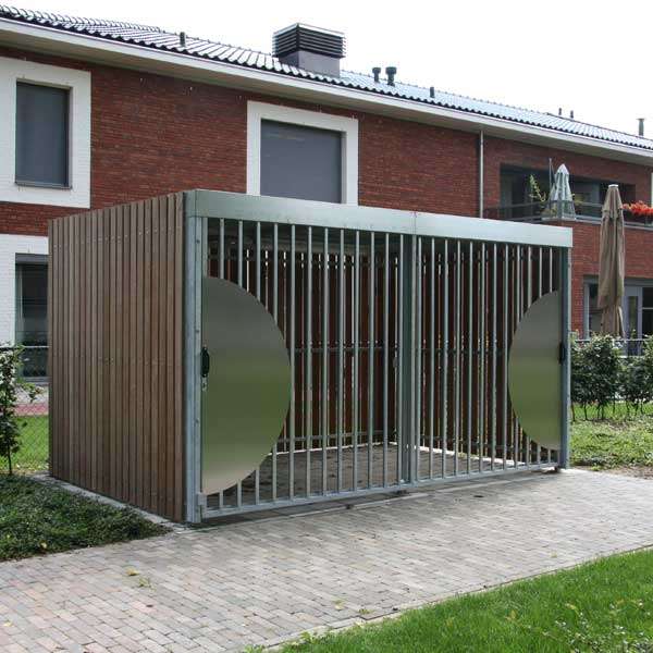 Shelters, Canopies, Walkways and Bin Stores | Cycle Shelters | FalcoLok-500 Cycle Store | image #12 |  