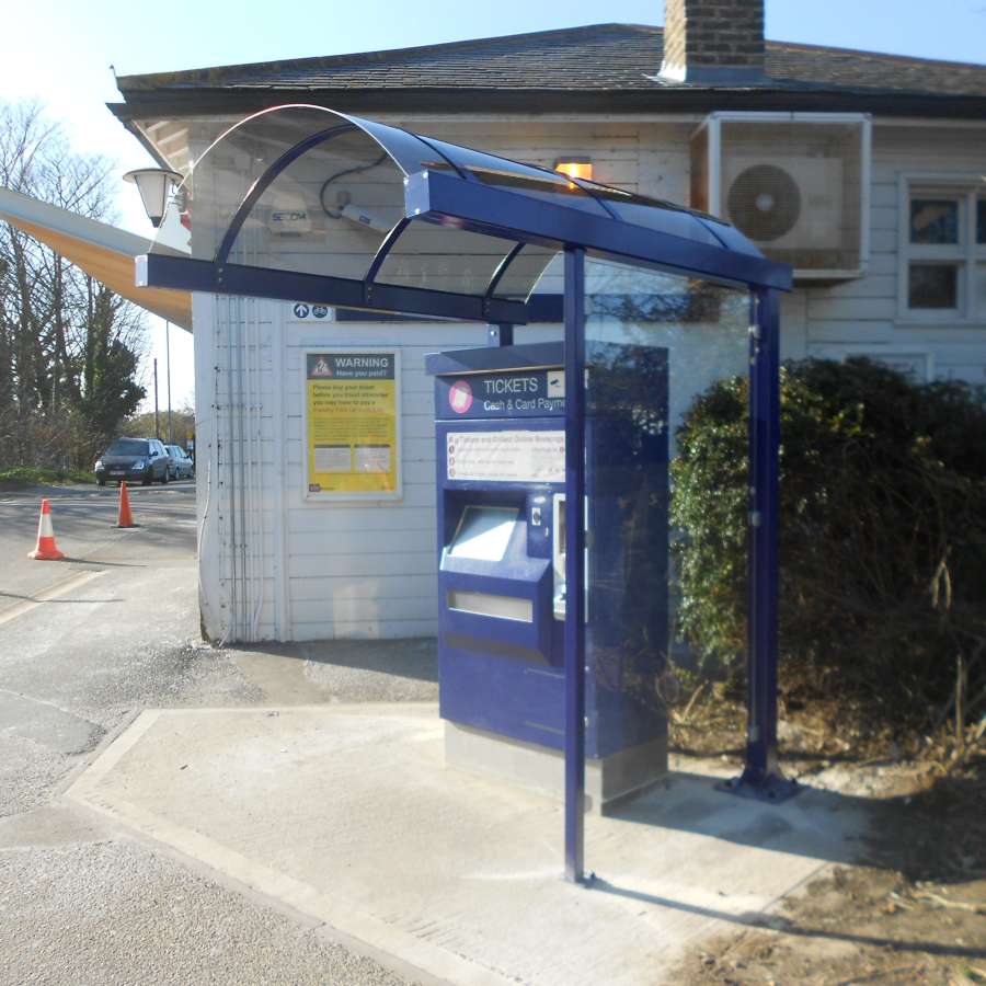 FalcoRondo Ticket Canopy for Shoeburyness Railway Station!