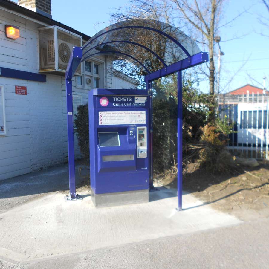 FalcoRondo Ticket Canopy for Shoeburyness Railway Station!