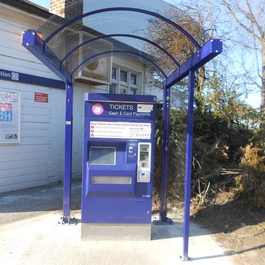 FalcoRondo Ticket Canopy for Shoeburyness Railway Station!