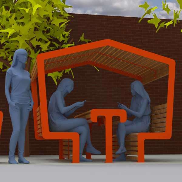 Street Furniture | Picnic Tables | FalcoLinea Seating Pods | image #3 |  