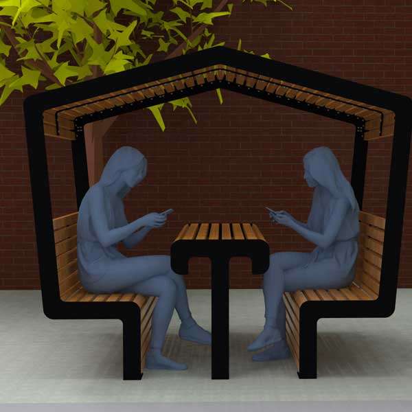 Street Furniture | Picnic Tables | FalcoLinea Seating Pods | image #2 |  