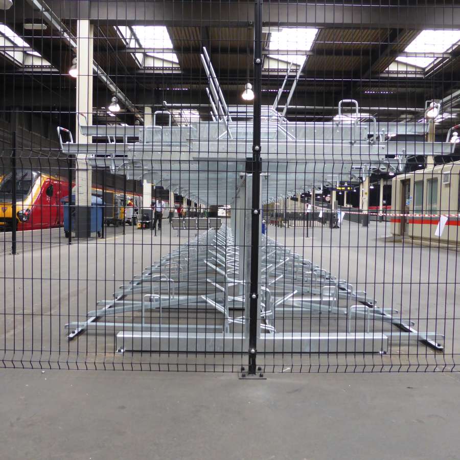 Falco is Right on Track at Euston Railway Station