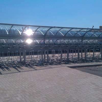 Airbus Receive Falco Shelters and Cycle Parking!