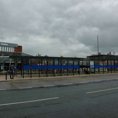 Derby Midland gets Falco Bus, Taxi and Cycle Shelters!