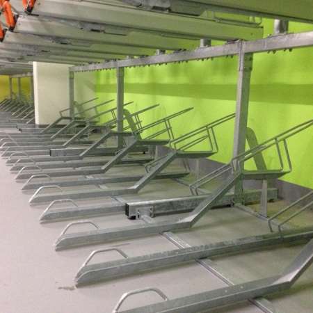 Falco Install 540 Space Underground Cycle Park for the Willem Wilmink Square Plaza in Enschede!