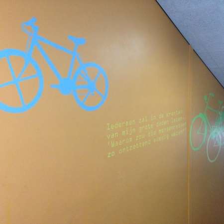 Falco Install 540 Space Underground Cycle Park for the Willem Wilmink Square Plaza in Enschede!