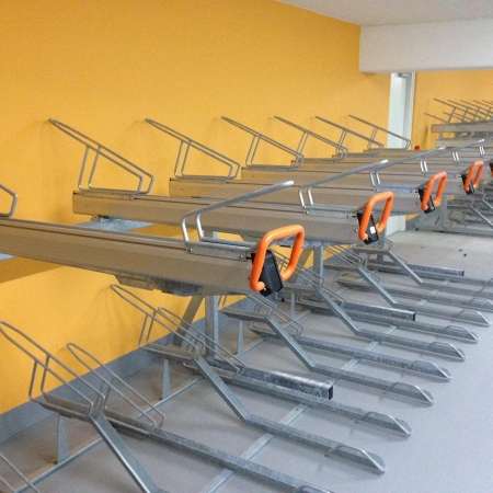 Falco Install 540 Space Underground Cycle Park for the Willem Wilmink Square Plaza in Enschede!