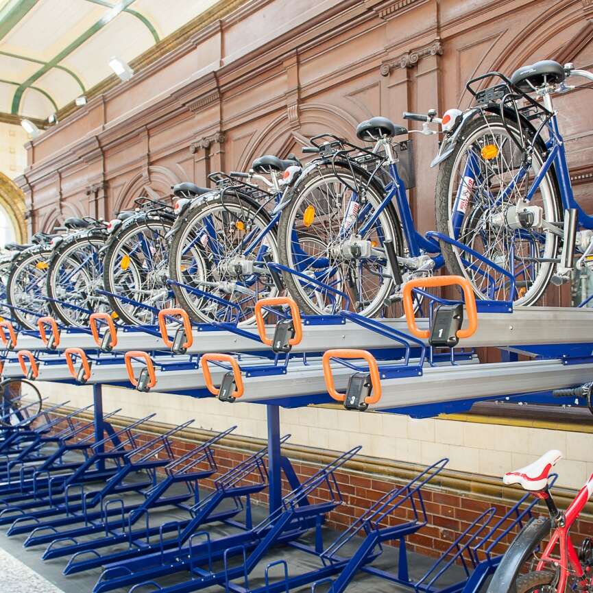Falco Hits the 40,000 Mark for Two-Tier Cycle Racks!