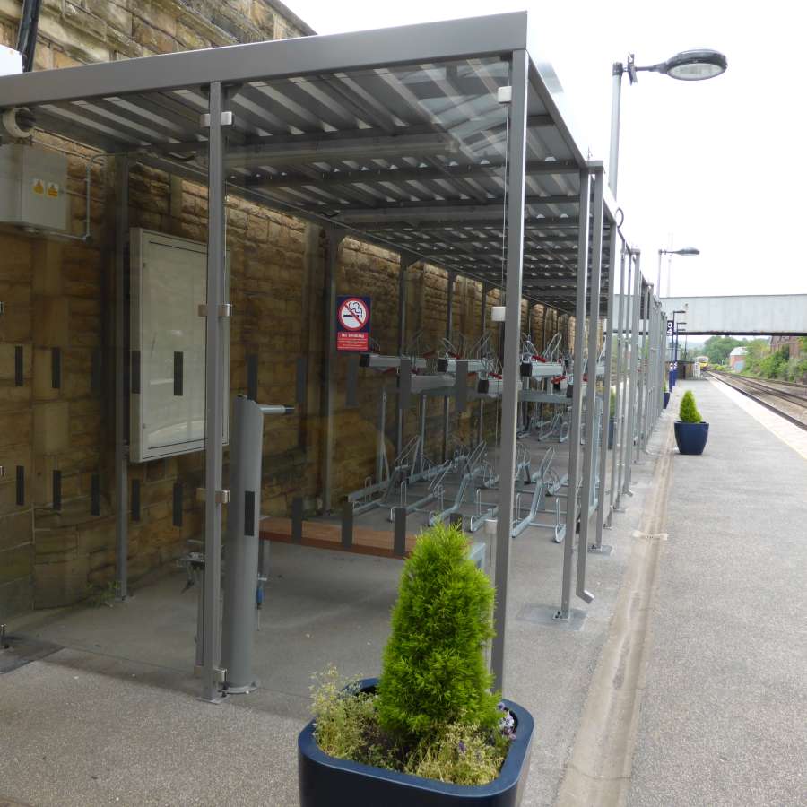 Falco Completes Contemporary Cycle Hub at Dewsbury Station!