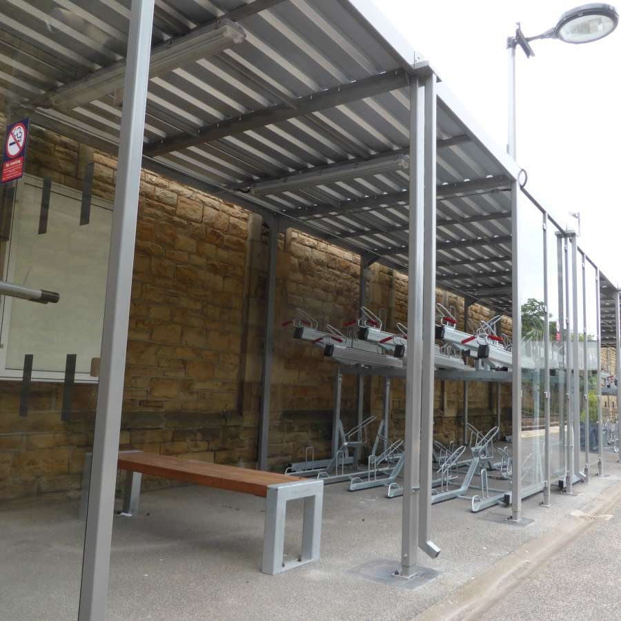 Falco Completes Contemporary Cycle Hub at Dewsbury Station!