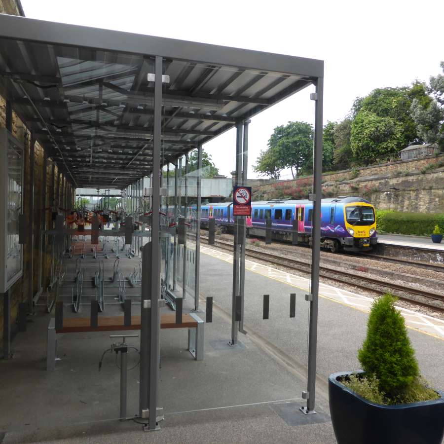 Falco Completes Contemporary Cycle Hub at Dewsbury Station!