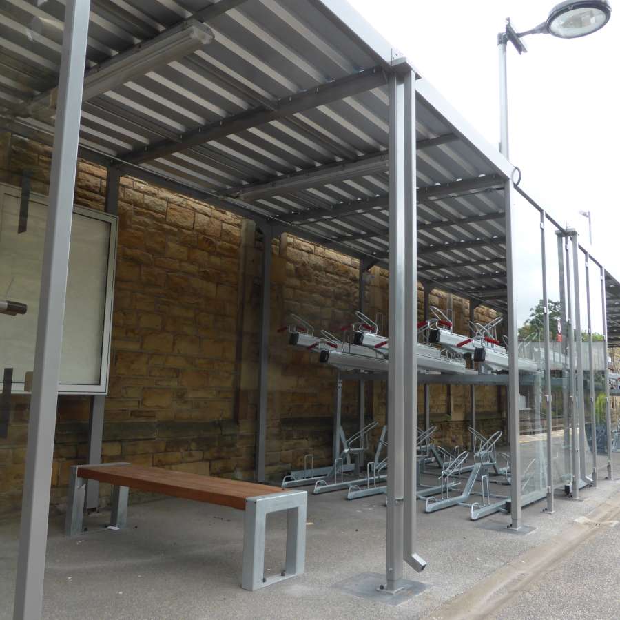 Falco Completes Contemporary Cycle Hub at Dewsbury Station!
