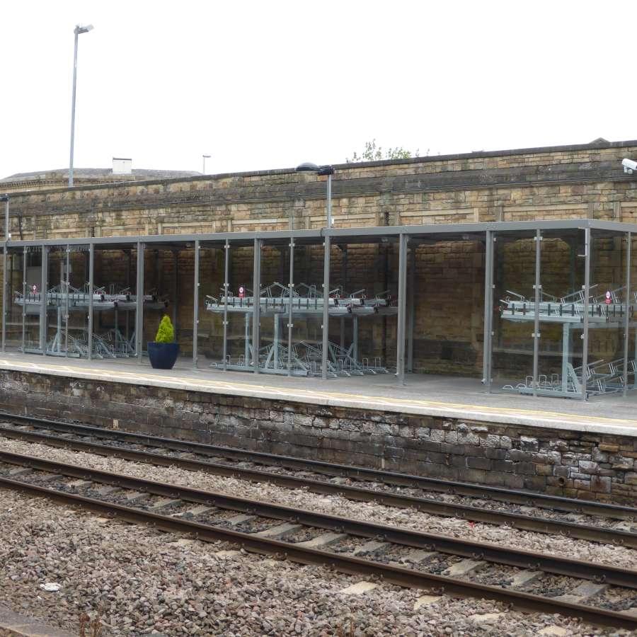 Falco Completes Contemporary Cycle Hub at Dewsbury Station!