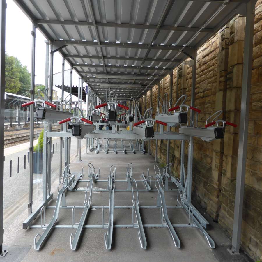 Falco Completes Contemporary Cycle Hub at Dewsbury Station!