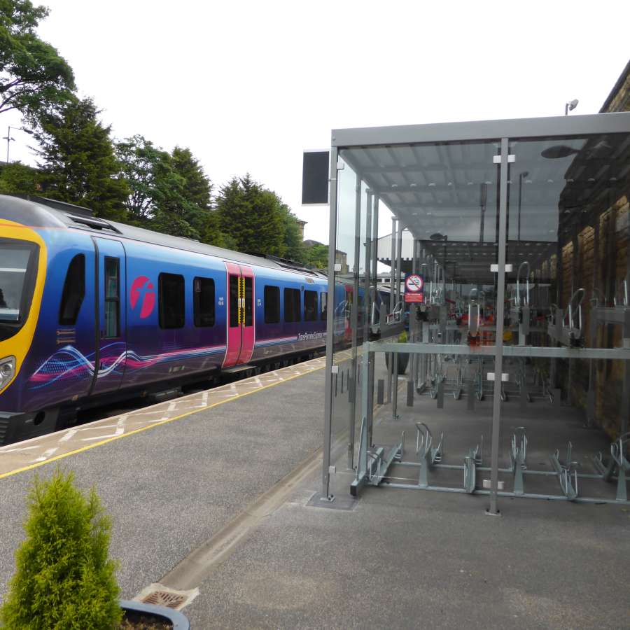 Falco Completes Contemporary Cycle Hub at Dewsbury Station!