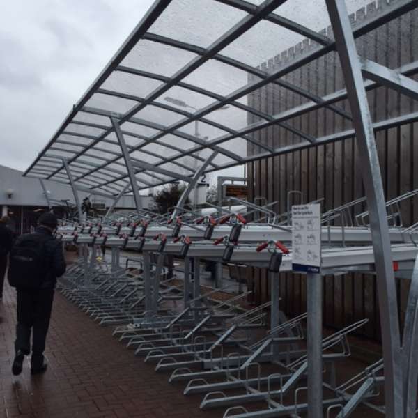 Falco Continues the Roll-Out of Abellio ScotRail Cycle Parking Facilities at Livingston North and Inverkeithing Stations! - 3