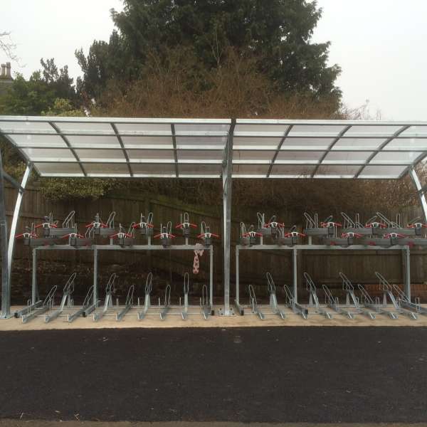 Falco Continues the Roll-Out of Abellio ScotRail Cycle Parking Facilities at Livingston North and Inverkeithing Stations! - 4