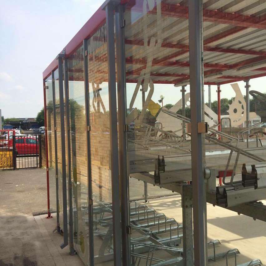 Bespoke Cycle Hub for Birmingham International Station!