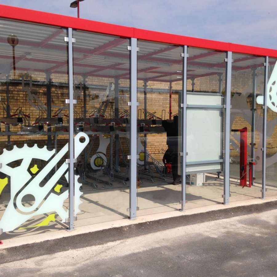 Bespoke Cycle Hub for Birmingham International Station!