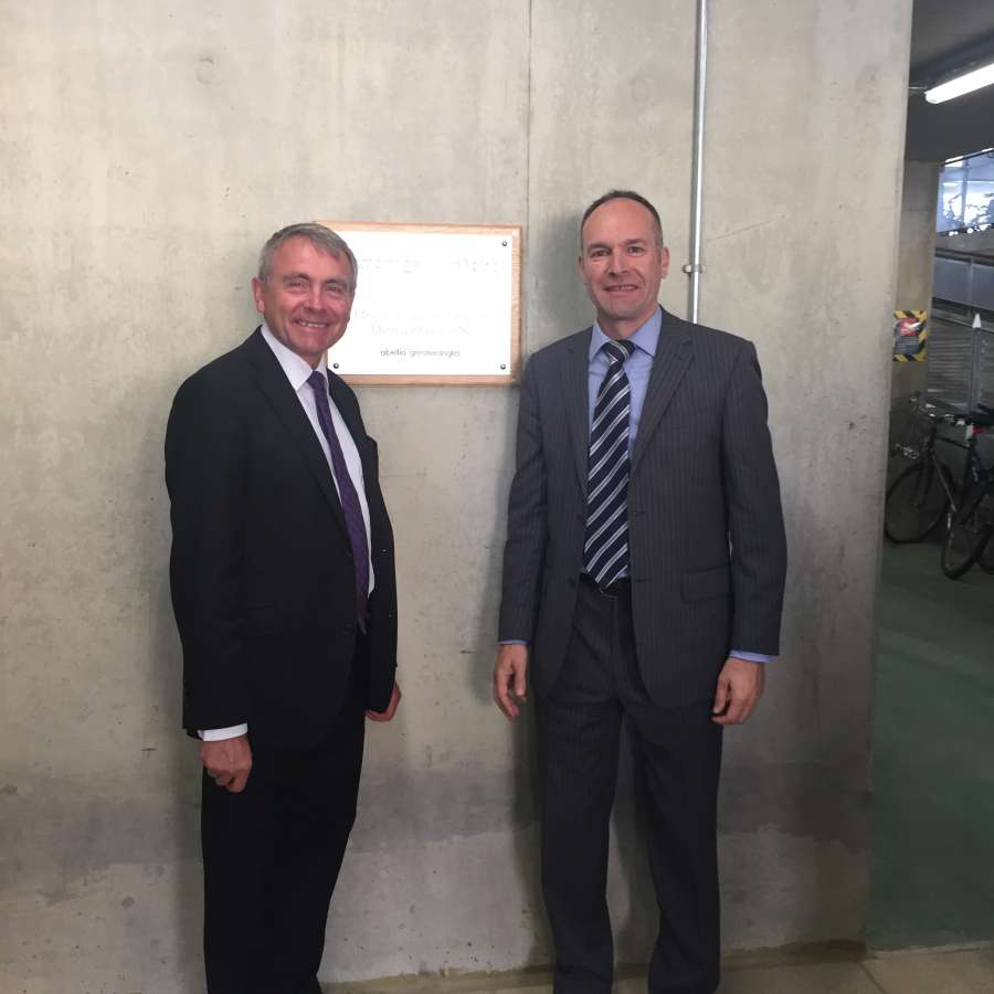 The UK’s Largest Cycle Hub at Cambridge Station Officially Opens to the Public Incorporating 3,000 Falco Cycle Parking Spaces!