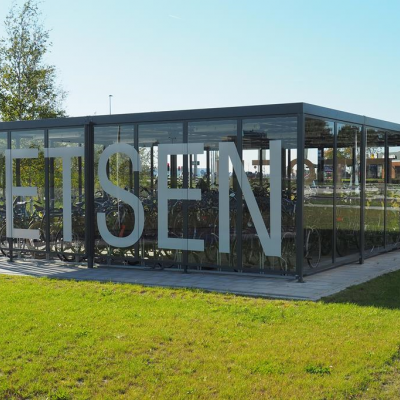 Funky Cycle Hub for Schiphol North Bus Station