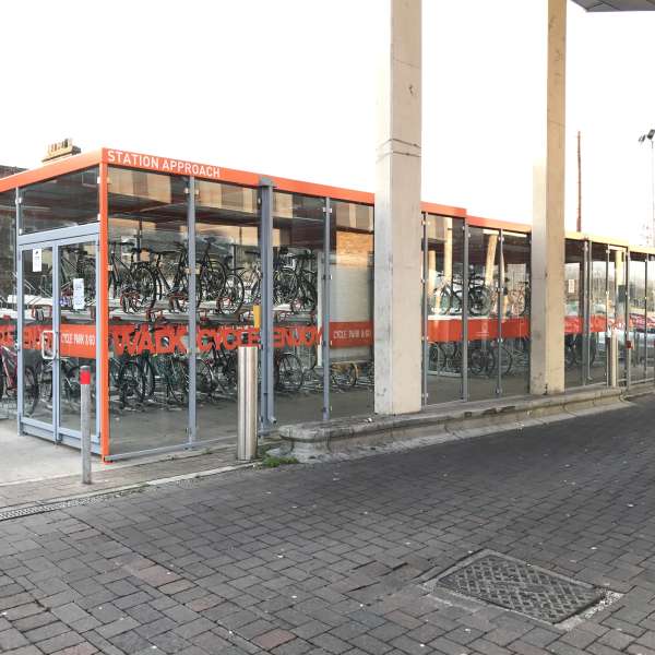 The Fifth Waltham Forest Cycle Hub Opens at Walthamstow Central Station Approach - 3