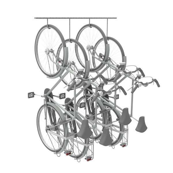 Cycle Parking | Cycle Racks | FalcoHook Suspended Cycle Rack | image #4 |  