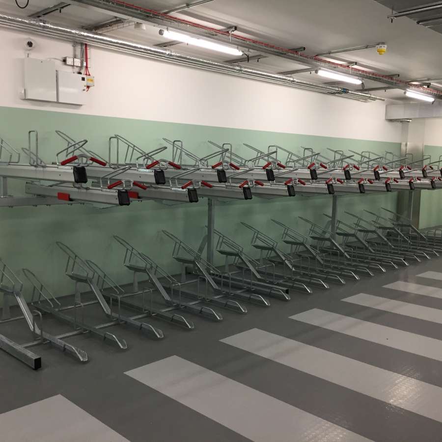 Bristol’s New Ambitious Digital Hub for Businesses Receives Falco’s Ultra Secure Two-Tier Cycle Racks