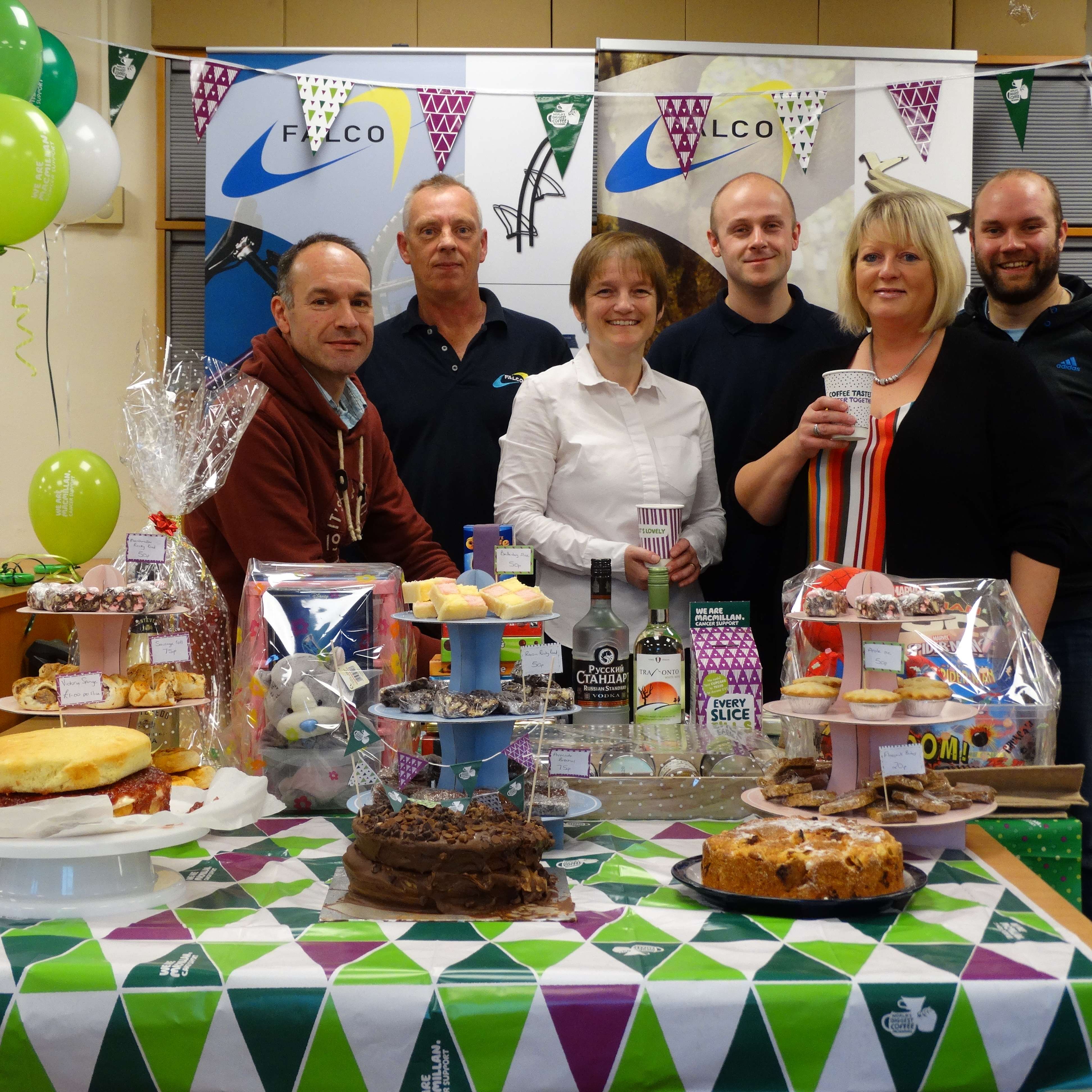 Falco Raise Over £800 at Macmillan Coffee Morning!