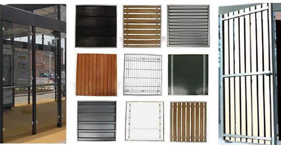 Choose from a Range of Cladding Options for all Falco Cycle Hubs and Bin Stores
