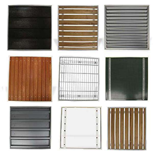 Choose from a Range of Cladding Options for all Falco Cycle Hubs and Bin Stores