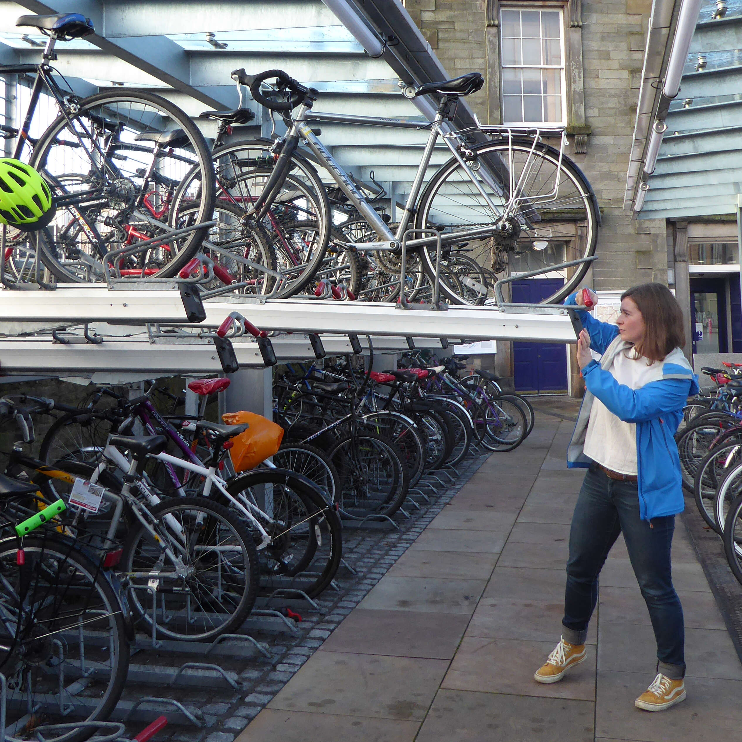 Falco Hits the 60,000 Mark for Two-Tier Cycle Racks!