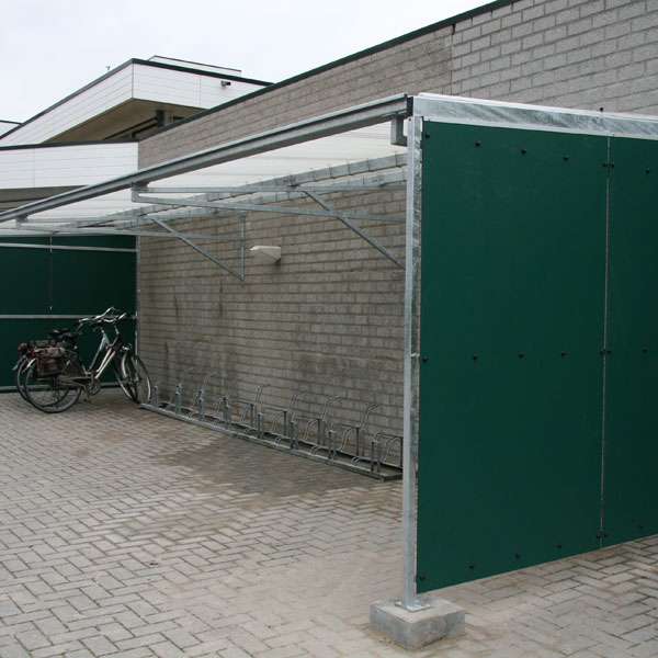 Shelters, Canopies, Walkways and Bin Stores | Canopies and Walkways | FalcoTel-L Canopy | image #5 |  