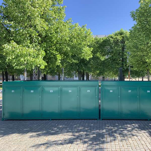 Cycle Parking | Bike Hangars & Cycle Lockers | FalcoLok Cycle Locker | image #10 |  