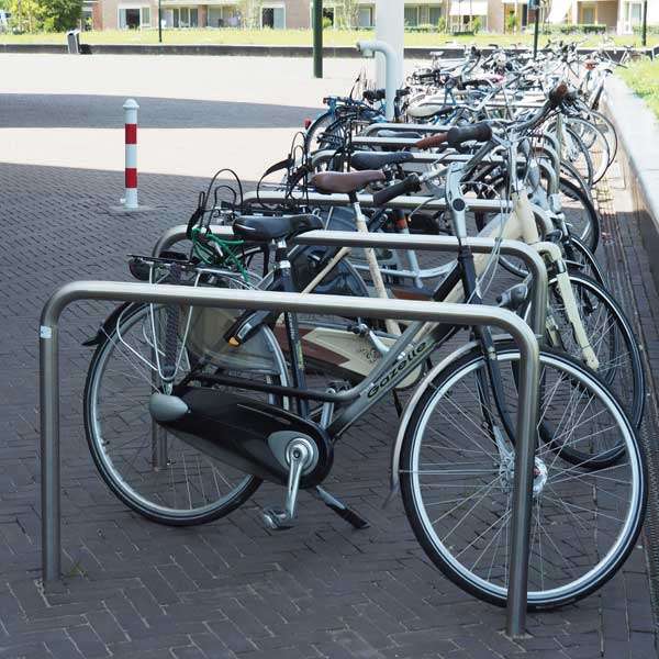 Cycle Parking | Cycle Stands | Sheffield Cycle Stand (Stainless Steel) | image #2 |  