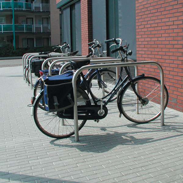 Cycle Parking | Cycle Stands | Sheffield Cycle Stand (Stainless Steel) | image #3 |  
