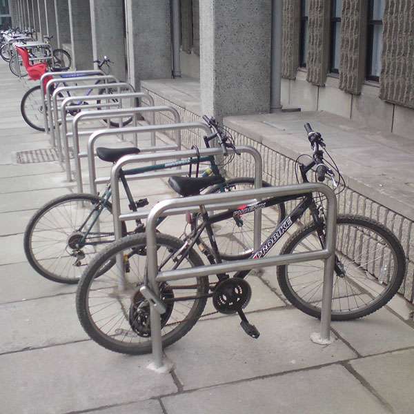 Cycle Parking | Cycle Stands | Sheffield Cycle Stand (Stainless Steel) | image #5 |  