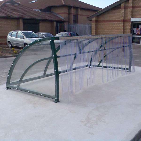 Shelters, Canopies, Walkways and Bin Stores | Storage Shelters | FalcoRoller Buggy Shelter | image #2 |  