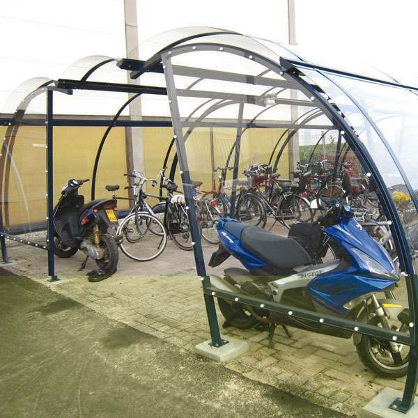 Shelters, Canopies, Walkways and Bin Stores | Cycle Shelters | FalcoLite Cycle Compound| Shelters, Canopies, Walkways and Bin Stores | Cycle Shelters | FalcoLite Cycle Compound | image #4 |