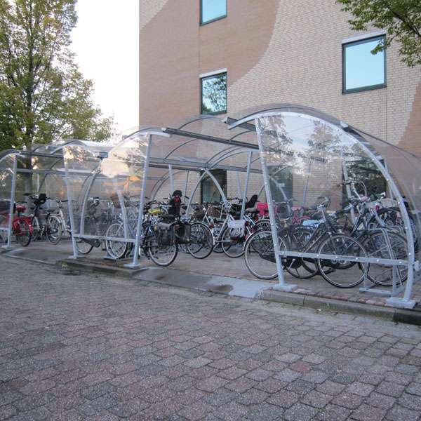 Shelters, Canopies, Walkways and Bin Stores | Cycle Shelters | FalcoLite Cycle Compound | image #6 |  