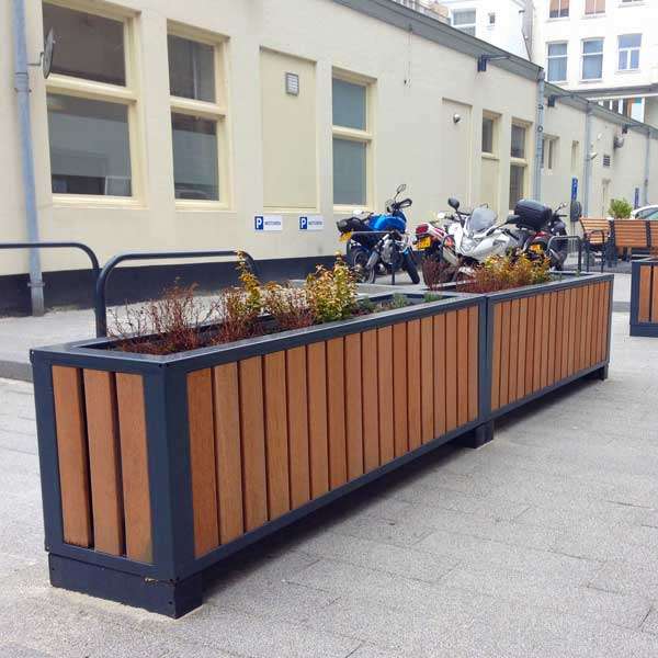 Street Furniture | Planters | FalcoBloc Wooden Planter | image #6 |  