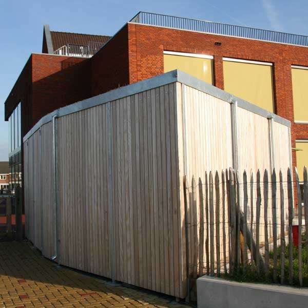 Shelters, Canopies, Walkways and Bin Stores | Storage Shelters | FalcoLok-250 Storage Shelter | image #4 |  