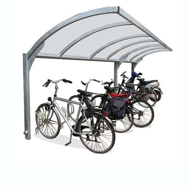 Shelters, Canopies, Walkways and Bin Stores | Cycle Shelters | FalcoGamma Cycle Shelter | image #1 |  