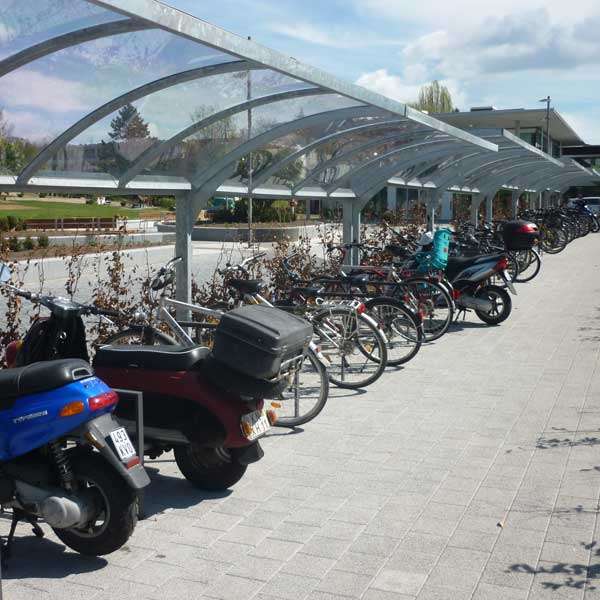 Shelters, Canopies, Walkways and Bin Stores | Cycle Shelters | FalcoGamma Cycle Shelter | image #10 |  