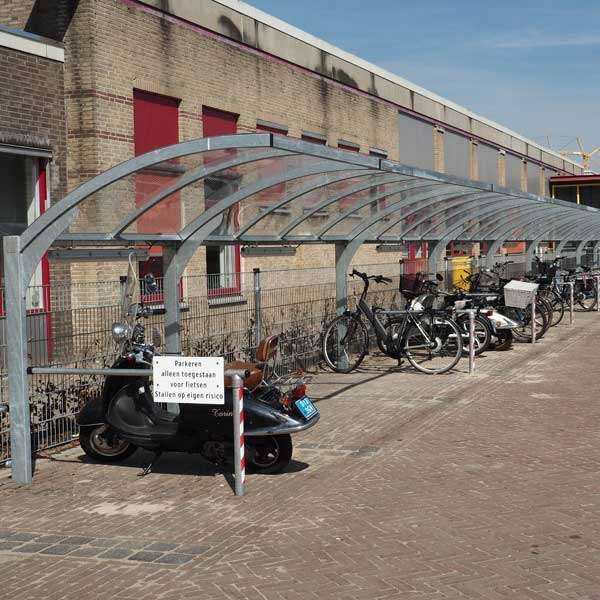 Shelters, Canopies, Walkways and Bin Stores | Cycle Shelters | FalcoGamma Cycle Shelter | image #11 |  