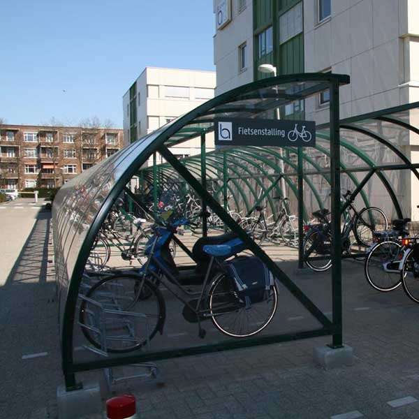 Shelters, Canopies, Walkways and Bin Stores | Cycle Shelters | FalcoQuarter Cycle Shelter | image #7 |  