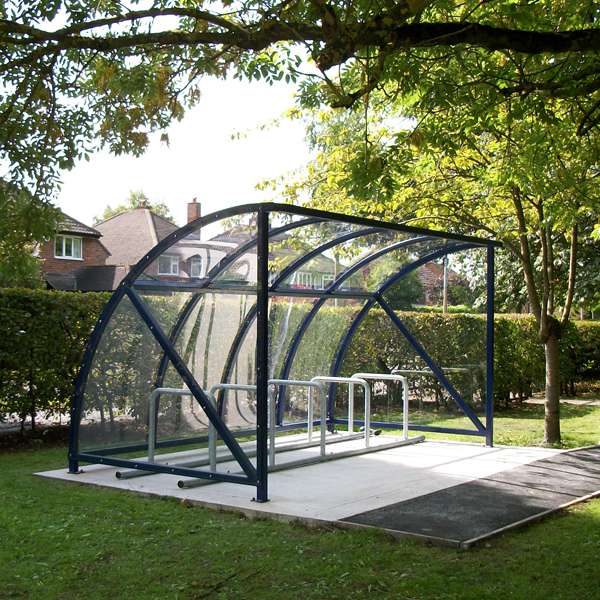 Shelters, Canopies, Walkways and Bin Stores | Cycle Shelters | FalcoQuarter Cycle Shelter | image #8 |  