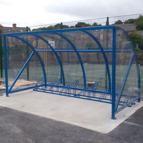 Shelters, Canopies, Walkways and Bin Stores | Cycle Shelters | FalcoQuarter Cycle Shelter | image #11 |  