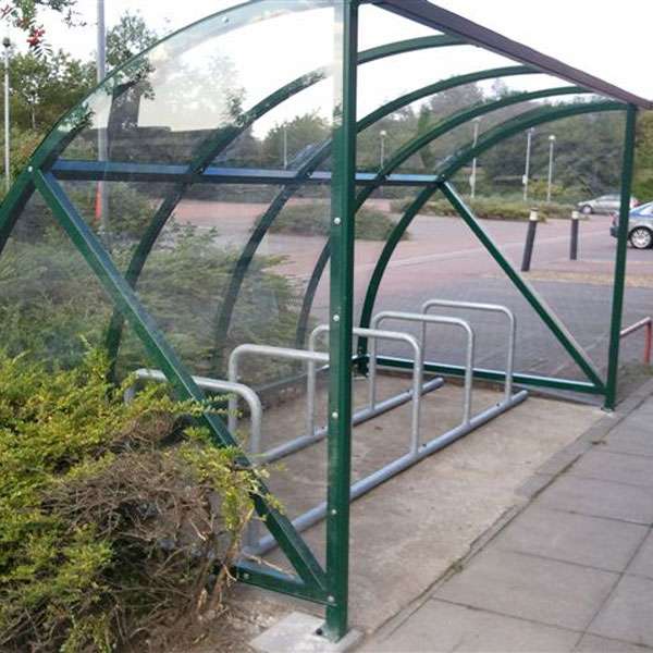 Shelters, Canopies, Walkways and Bin Stores | Cycle Shelters | FalcoQuarter Cycle Shelter | image #12 |  